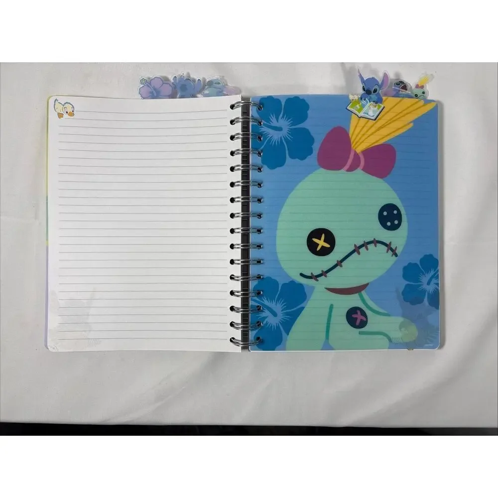 Disney Lilo and Stitch Journal Spiral Notebook Writing Journal with Tabs
